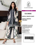 Sapphire Digital Printed Co-Ords Set (Shirt & Trouser)