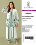 Sapphire Digital Printed Co-Ords Set (Shirt & Trouser)
