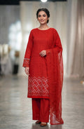 Chiken Kaari Front Bambar dupatta Lawn 3PC