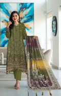 Tassel Stone Lace Dupatta 3PC