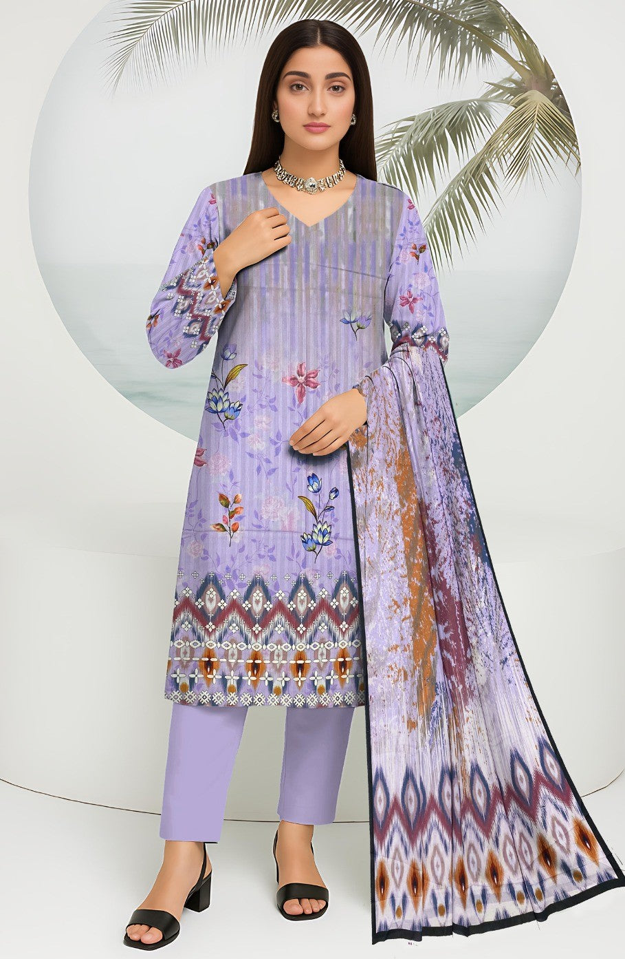 Baana Doria Lawn 3PC