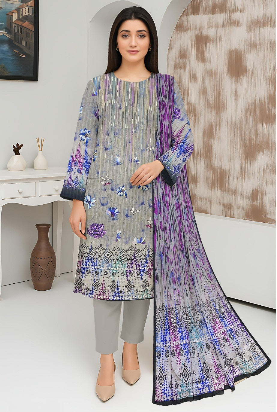 Baana Doria Lawn 3PC