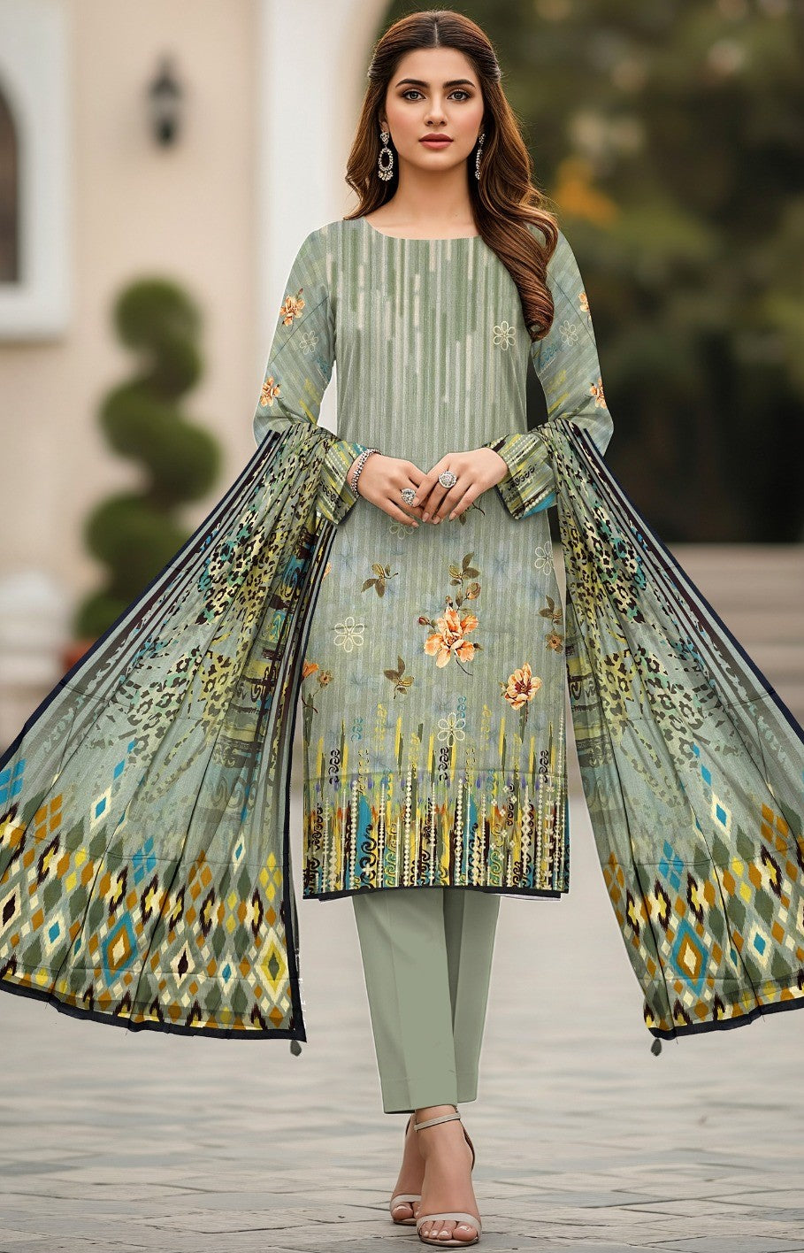 Baana Doria Lawn 3PC