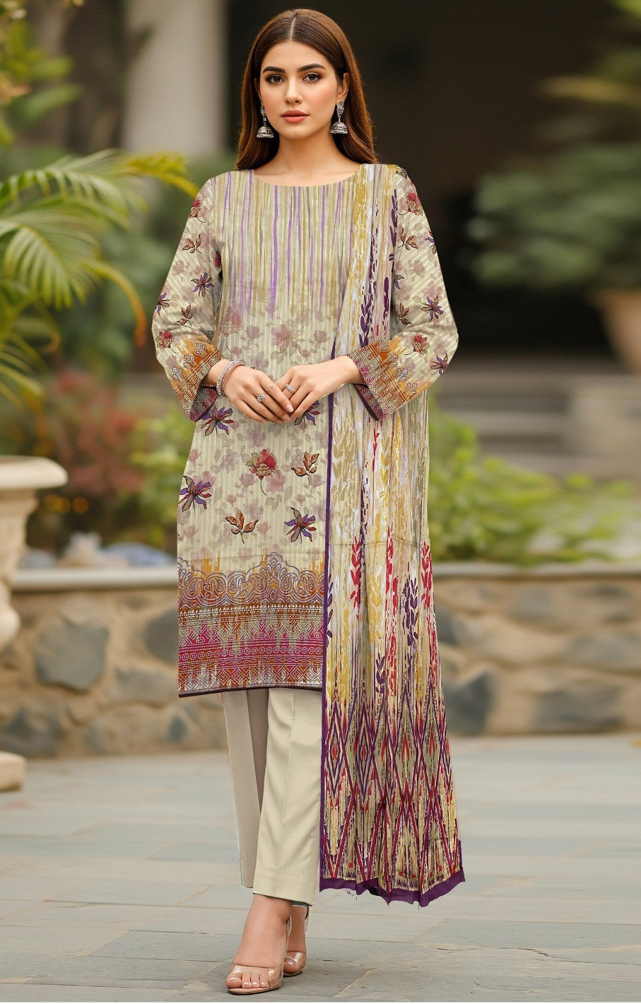 Baana Doria Lawn 3PC