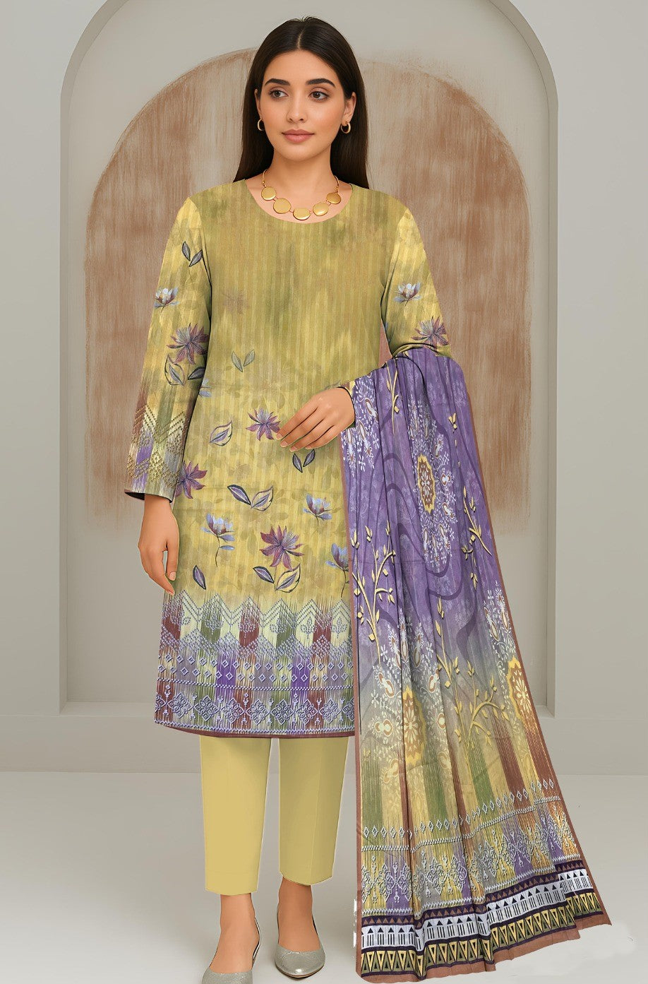 Baana Doria Lawn 3PC